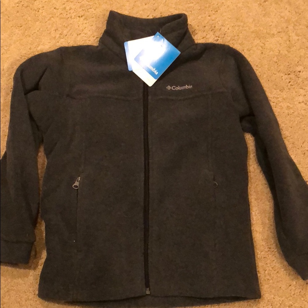 Boys Columbia fleece jacket size s